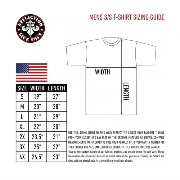 Archaic by Affliction Men's T-Shirt DRAGON RAGE Biker MMA Black - Picture 8 of 8